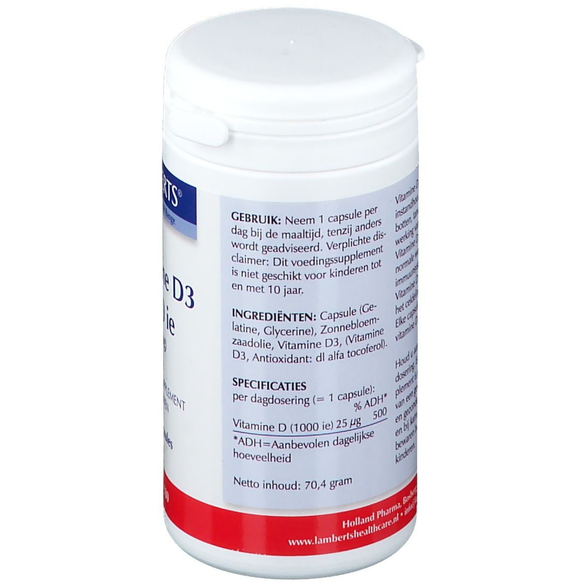 Vitamin D Lamberts 1000IU 25mcg