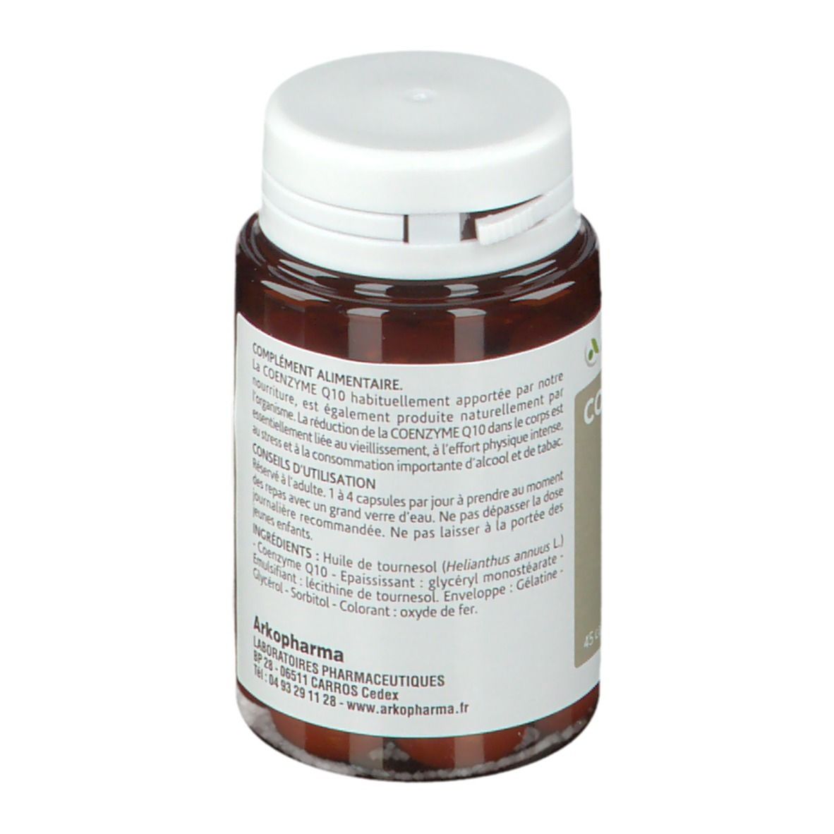 Arkocaps Arkovital Coenzyme Q10