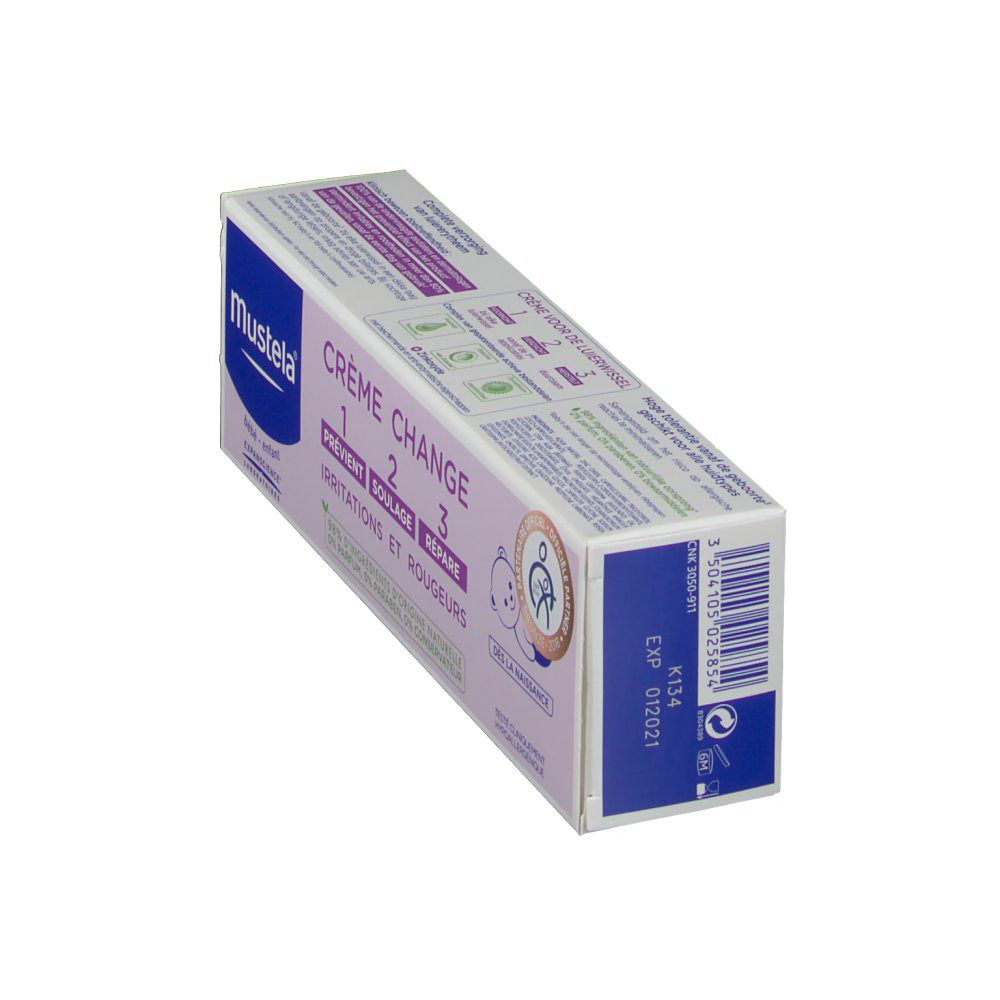 Mustela Bebè Pasta Per Il Cambio 1-2-3