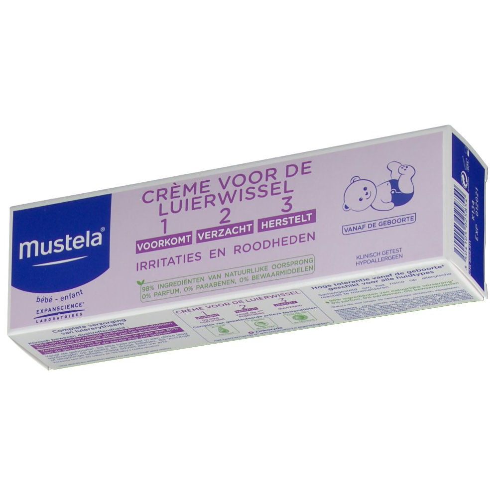 Mustela Bebè Pasta Per Il Cambio 1-2-3