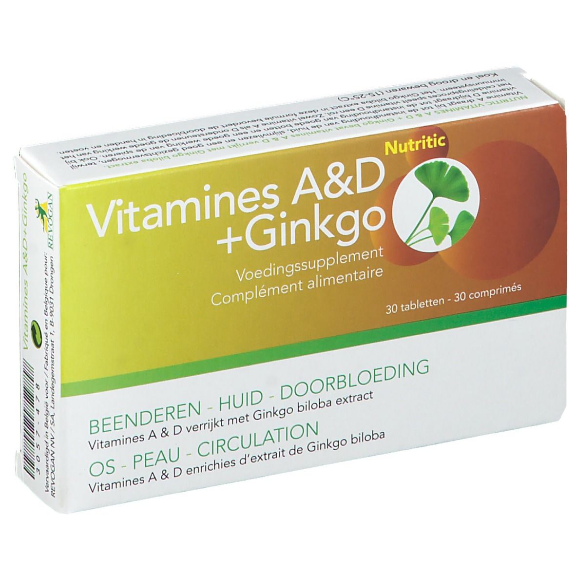 Nutritic Vitamins A & D Ginkgo
