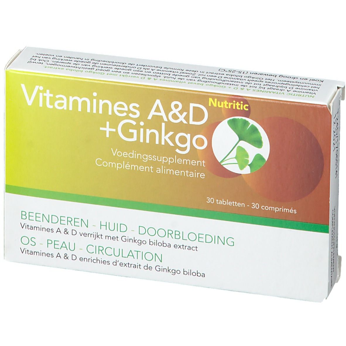 Nutritic Vitamins A & D Ginkgo