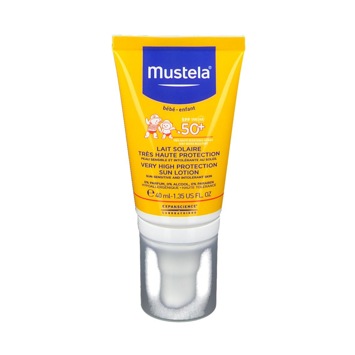 Mustela Bebè Latte Solare SPF50+ Viso