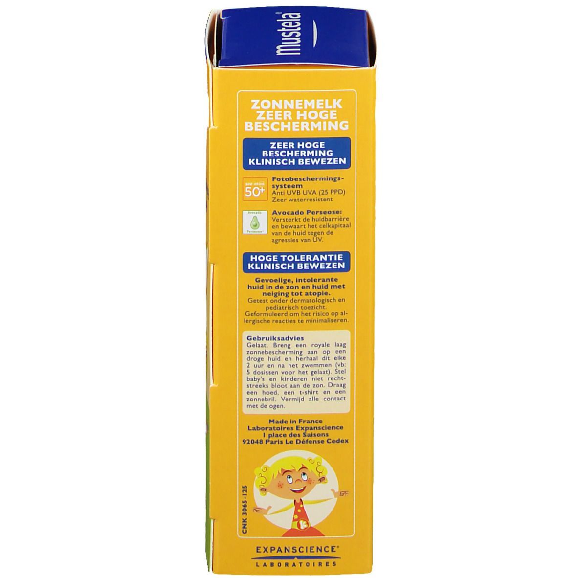 Mustela Bebè Latte Solare SPF50+ Viso