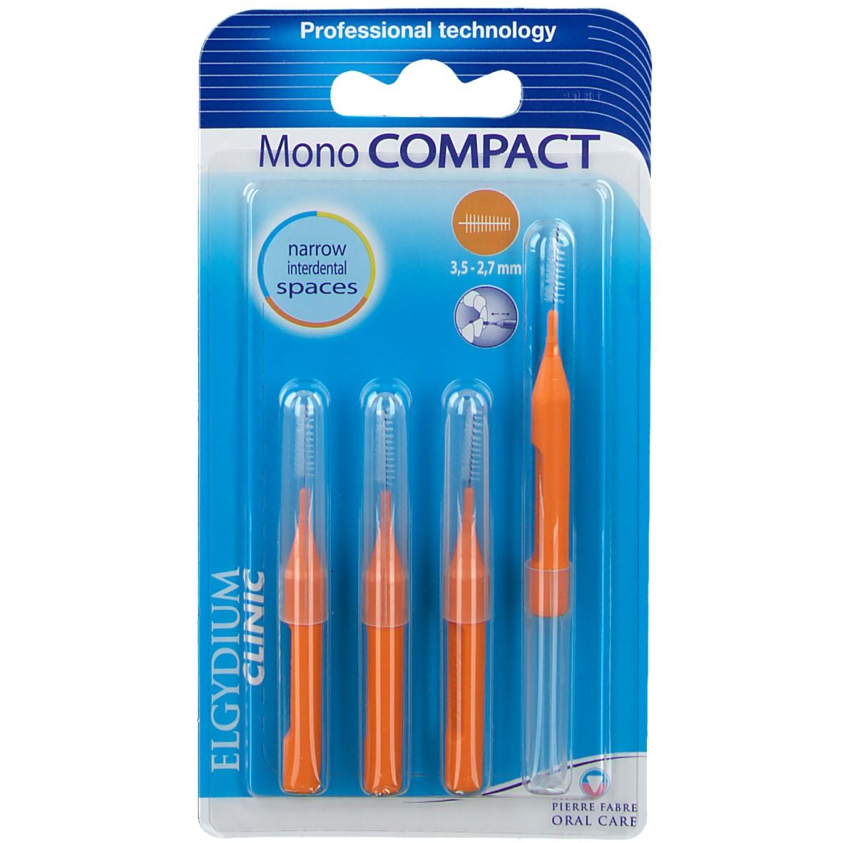 Elgyclinic Interdental Brush Conical 3,5-2,7mm