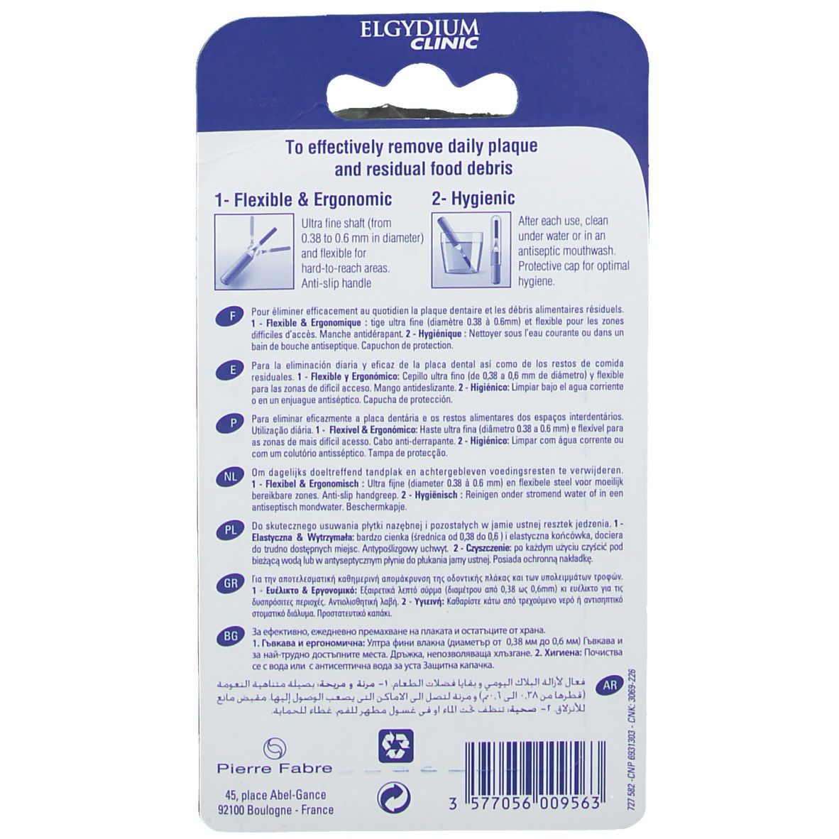 Elgyclinic Interdental Brush Conical 3,5-2,7mm
