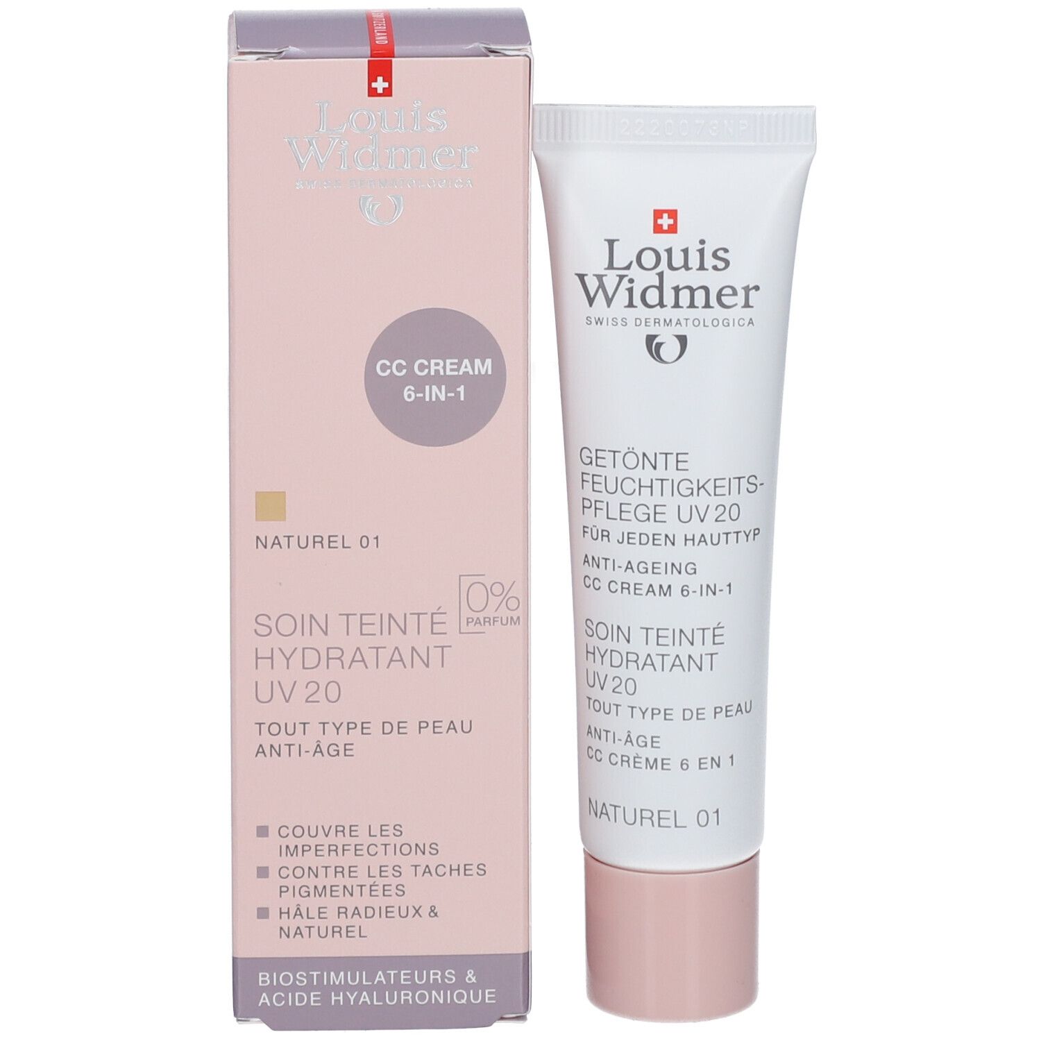 Louis Widmer Tinted Day Cream CC Natural Without Perfume