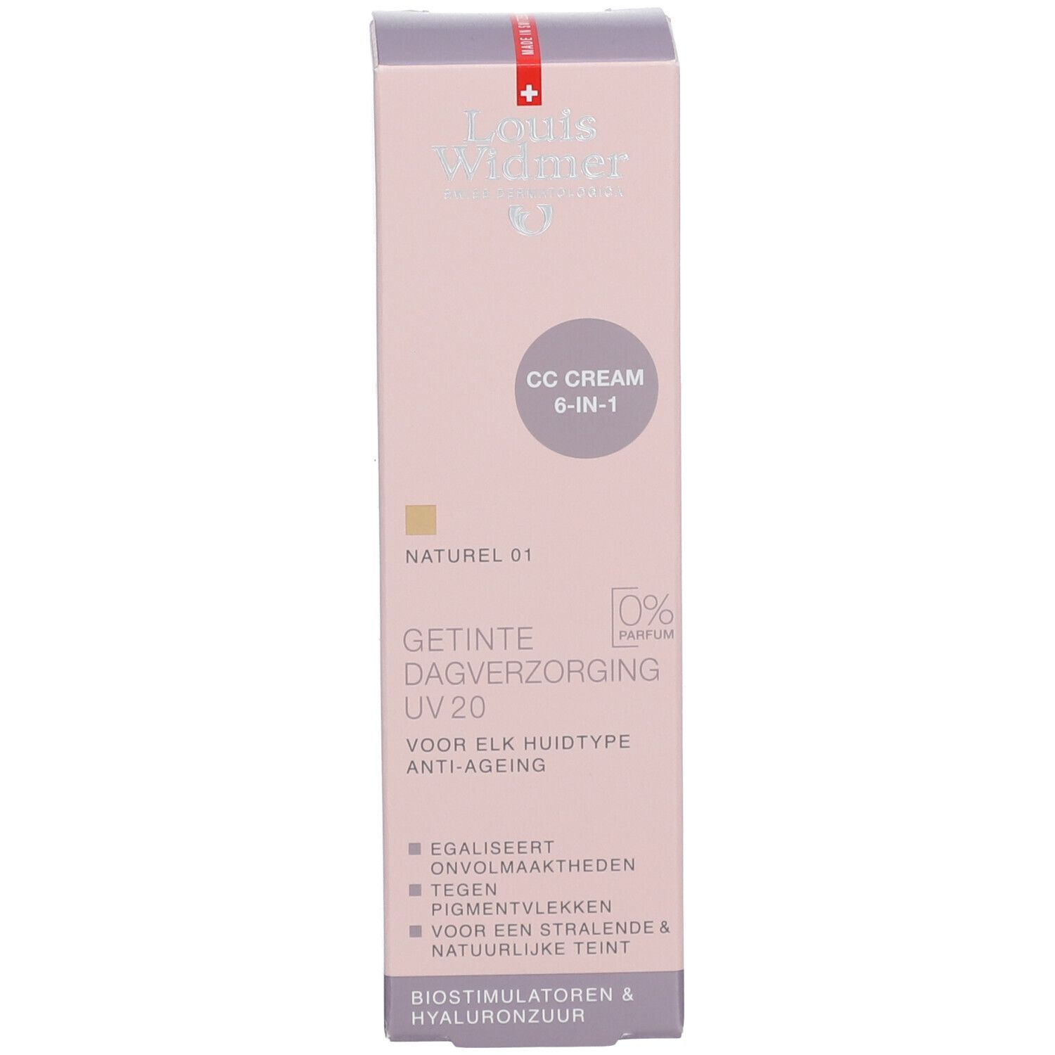 Louis Widmer Tinted Day Cream CC Natural Without Perfume