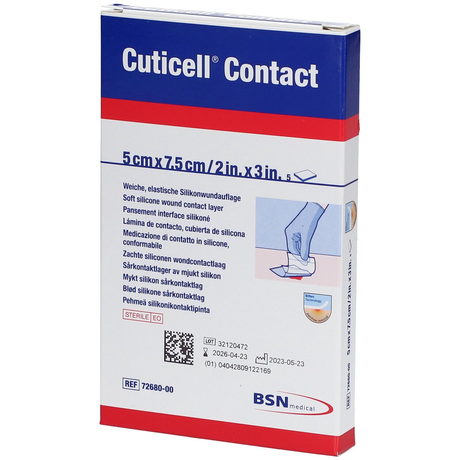 Cuticell Contact 5x7,5cm