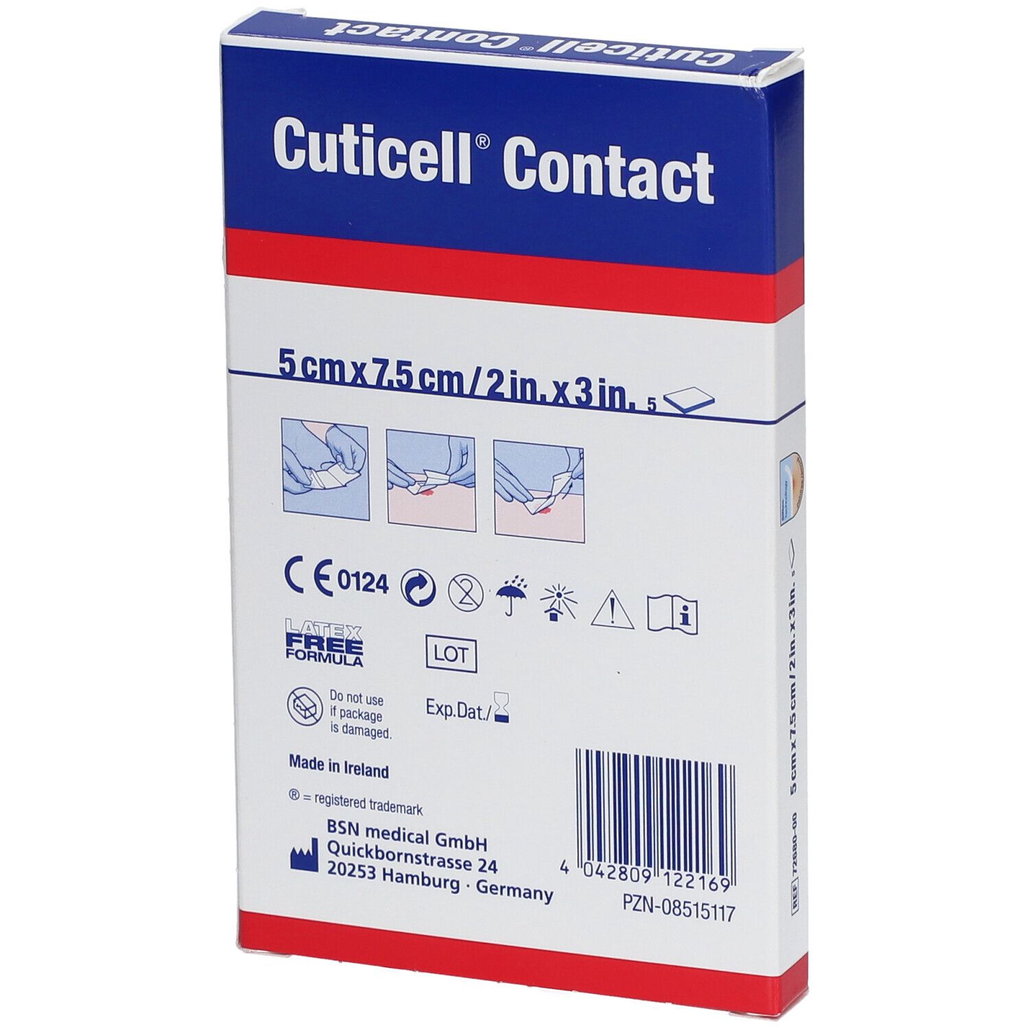 Cuticell Contact 5x7,5cm