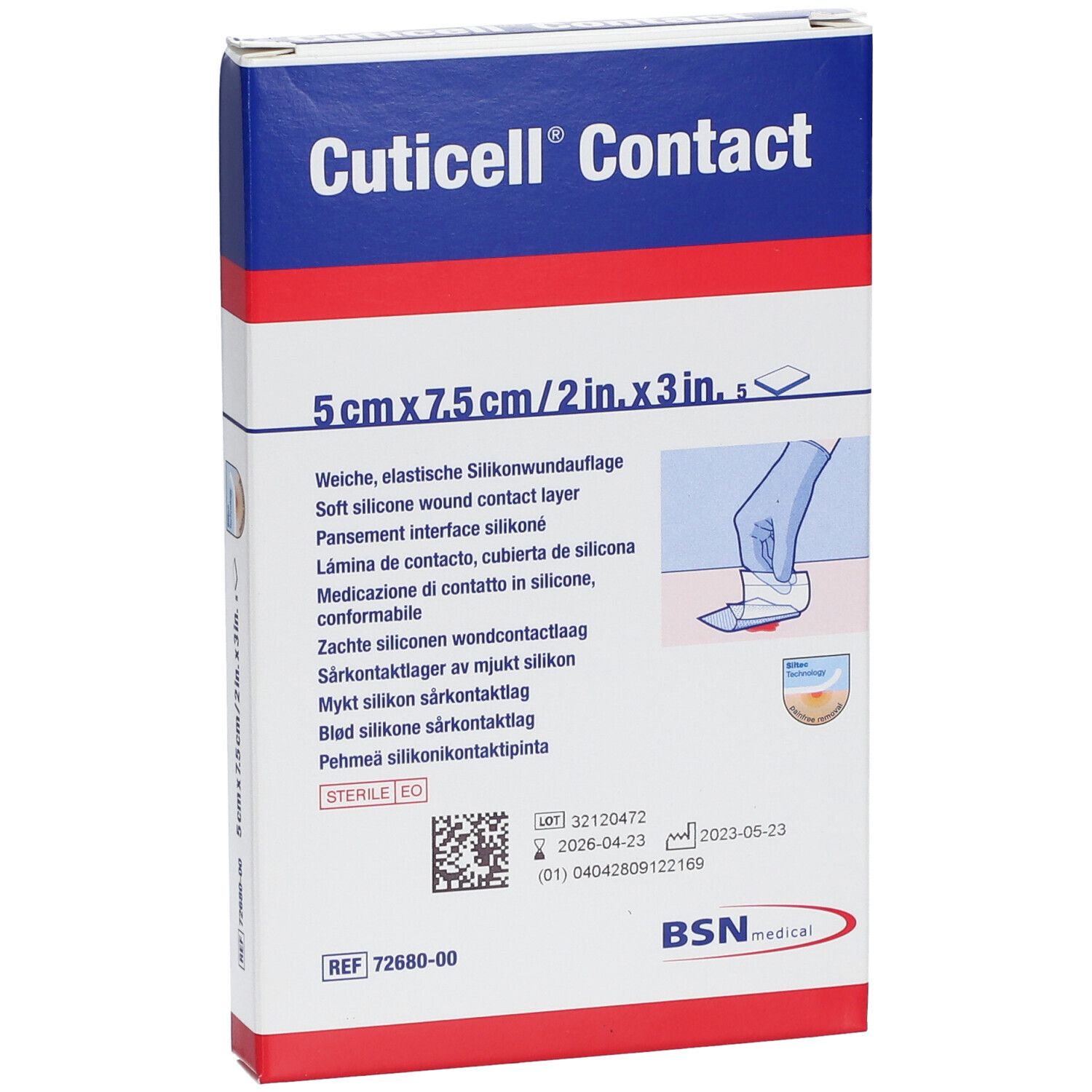 Cuticell Contact 5x7,5cm