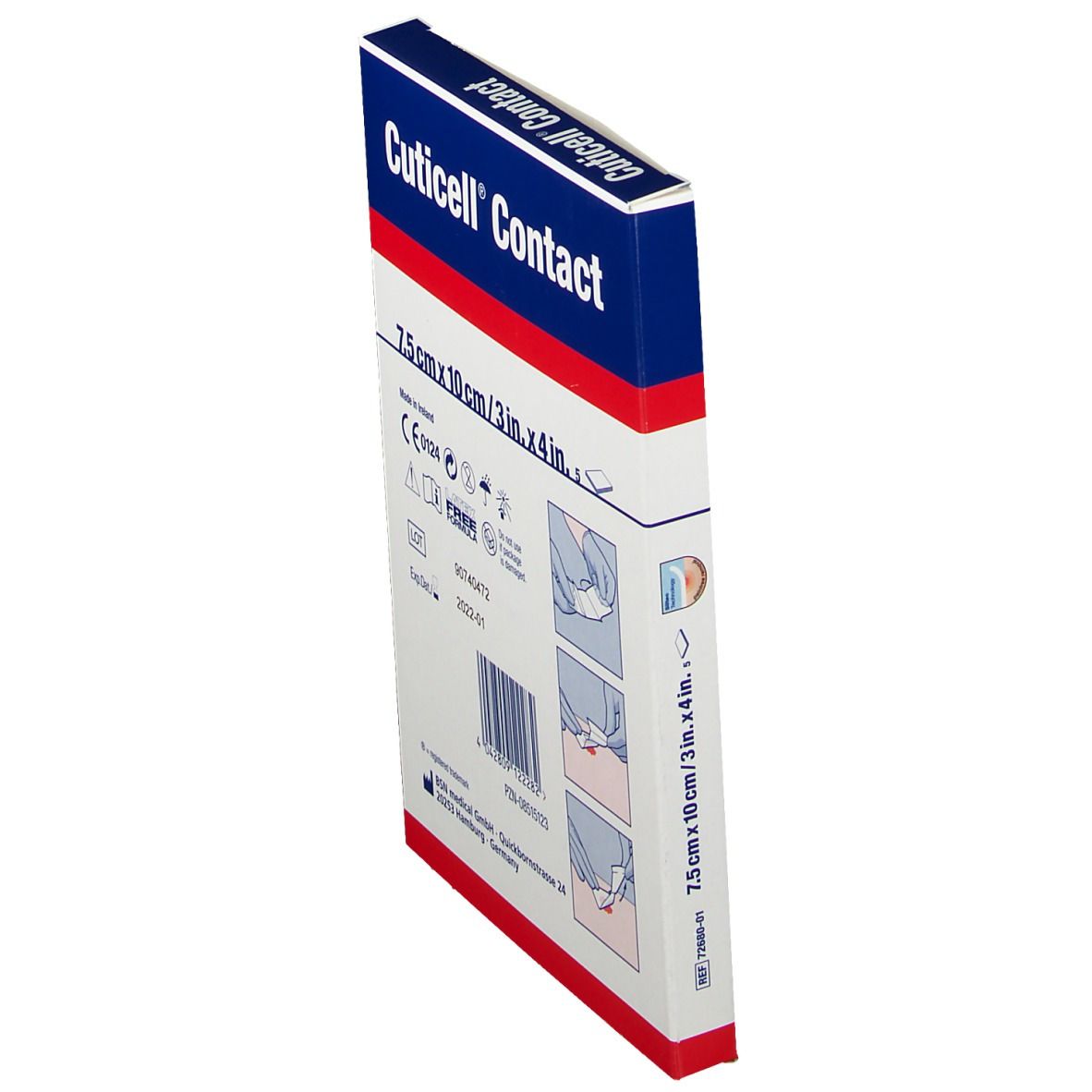 Cuticell® Contact 7,5 cm x 10 cm