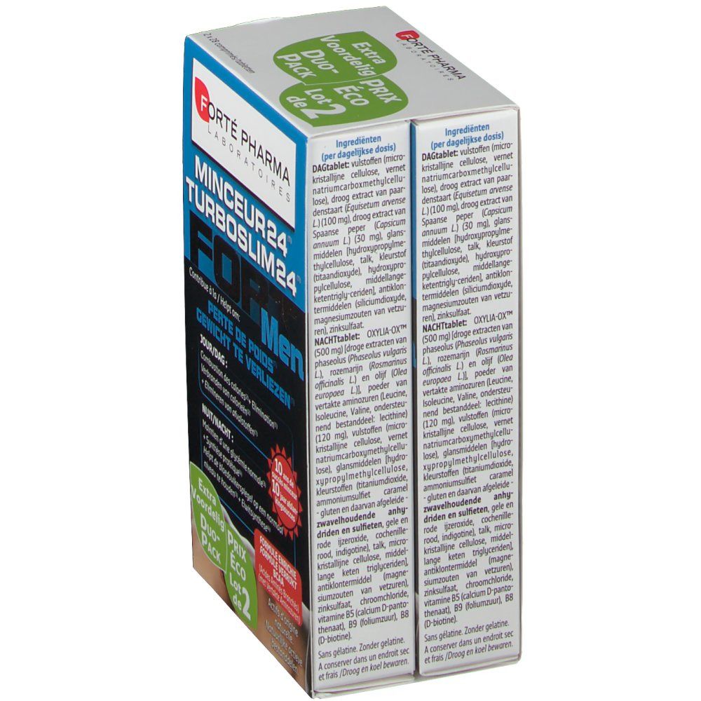 Forté Pharma Turboslim 24 Forte Men Duopack