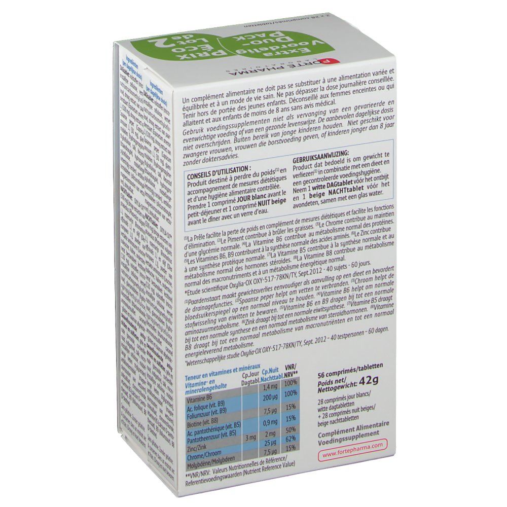 Forté Pharma Turboslim 24 Forte Men Duopack