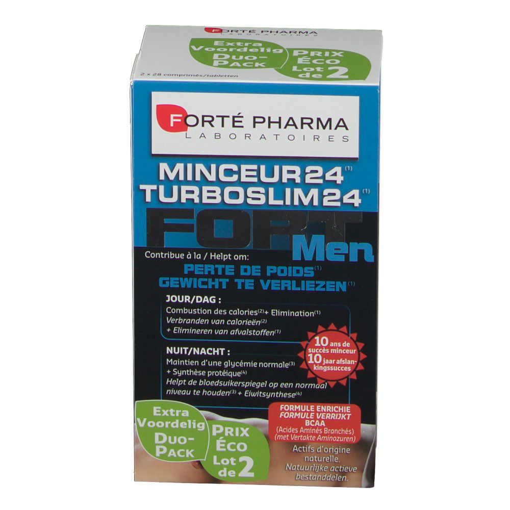Forté Pharma Turboslim 24 Forte Men Duopack