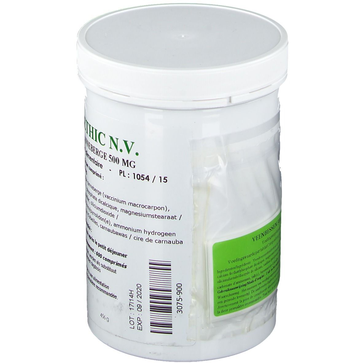 Cranberries Nutri-ethic 500mg