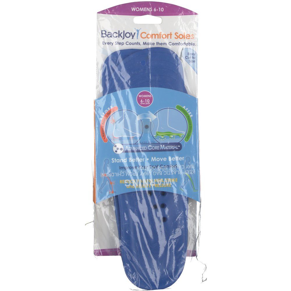 Backjoy Comfort Soles Woman Blue