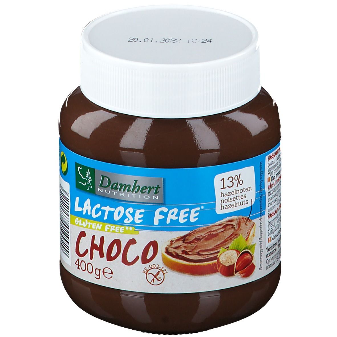 Damhert Choco Paste Lactose Free
