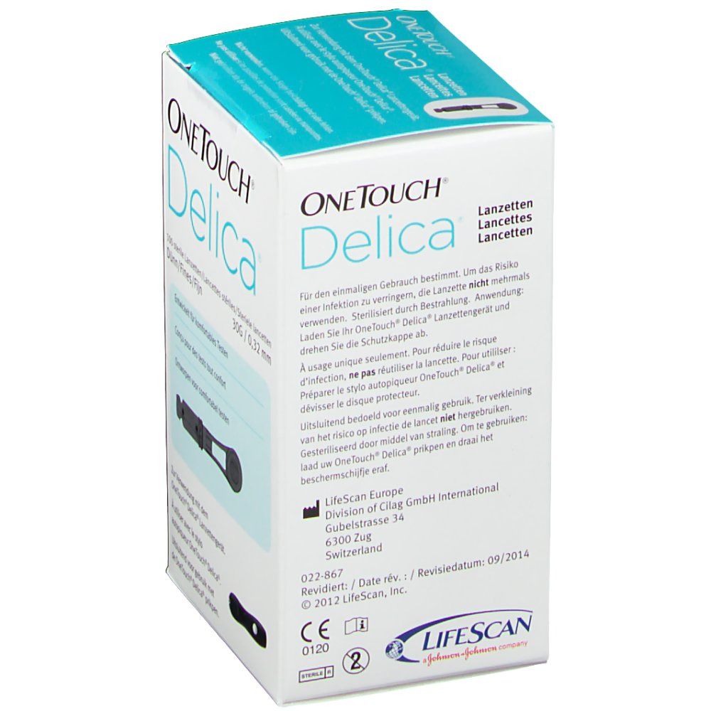 One Touch Delica Lancet Needles 022-867-01