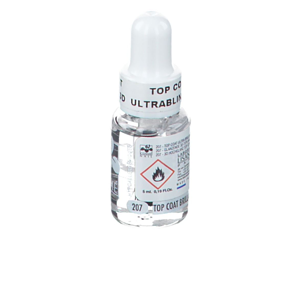 Lisandra Top Coat Brillant 3D 207