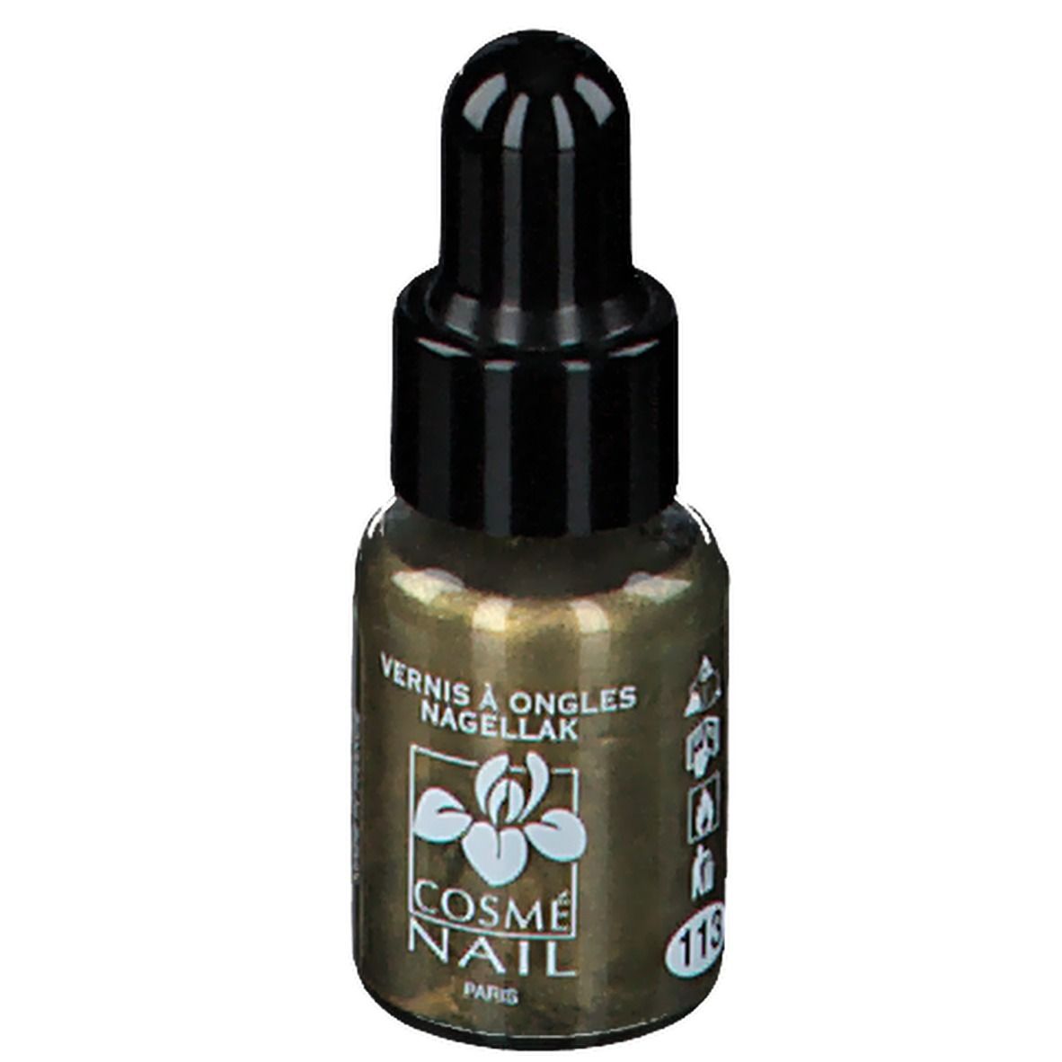 Lisandra Cosménail Nail Polish 113 Gold Bronze