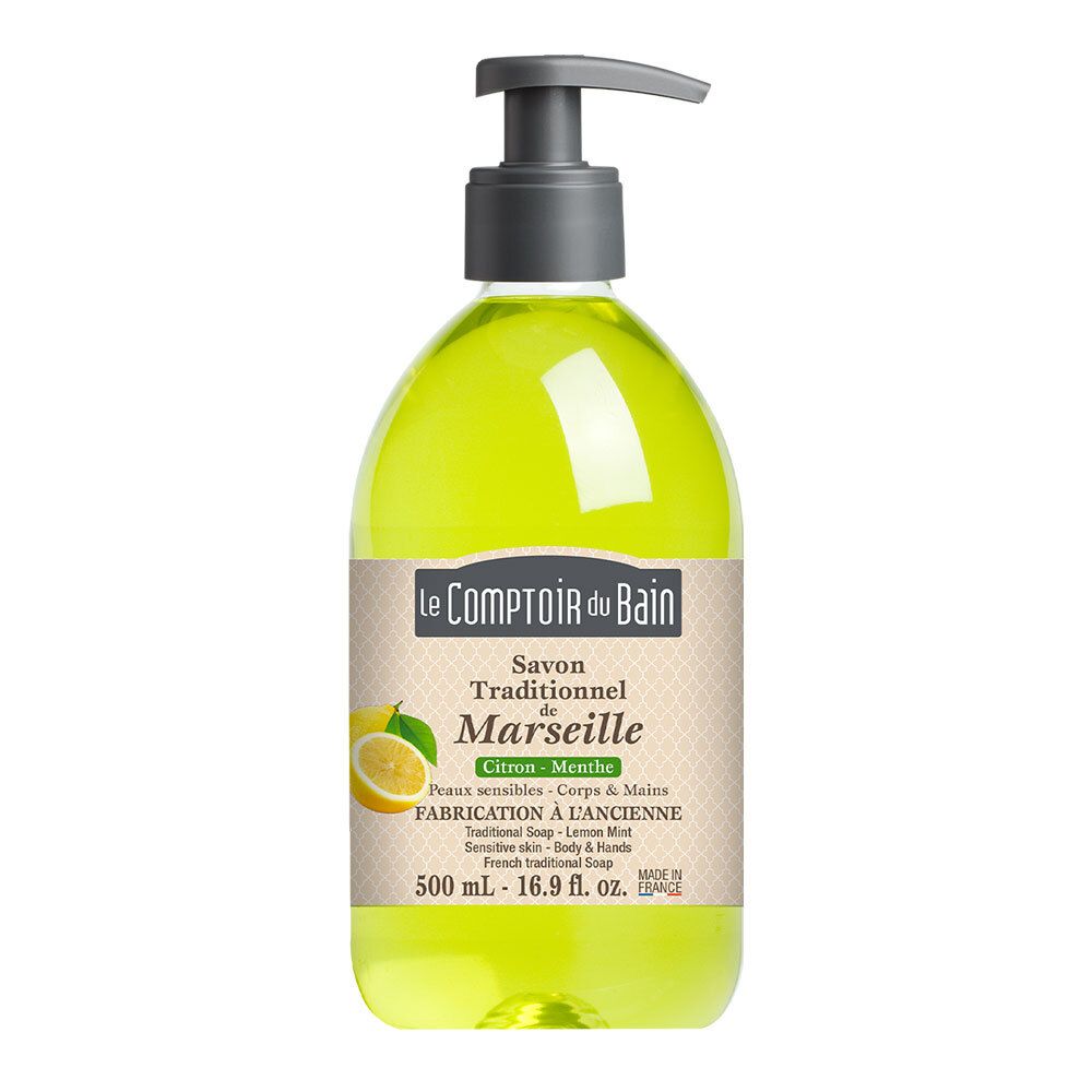 LCB Traditional Marseille Soap Lemon-Mint