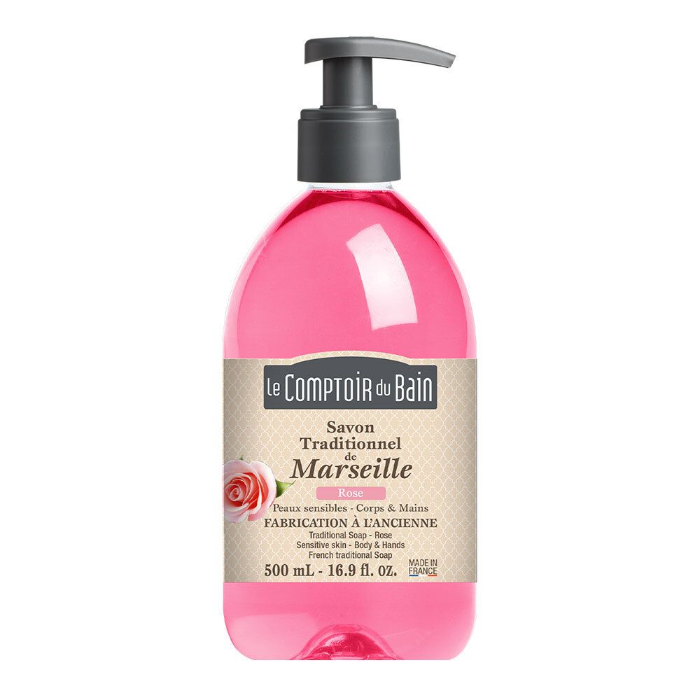 Le Comptoir Du Bain Sapone Tradizionale Di Marsiglia Rosa