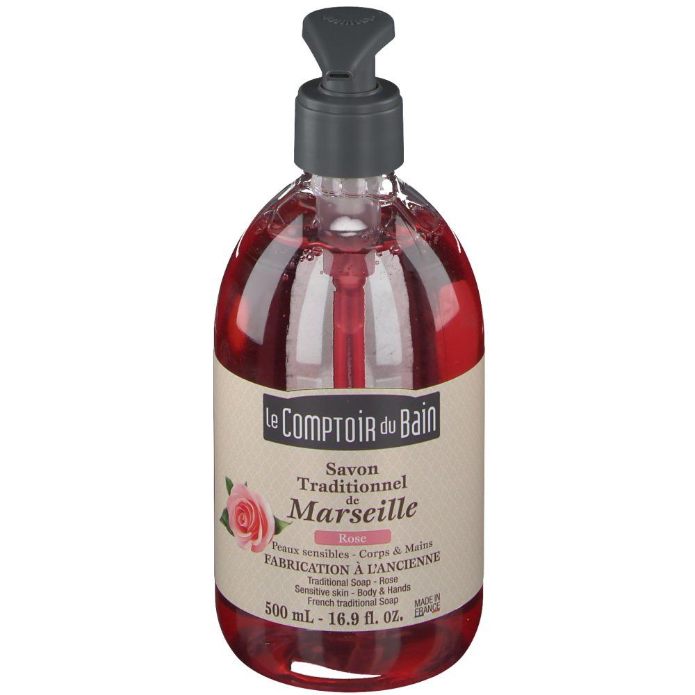 Le Comptoir Du Bain Sapone Tradizionale Di Marsiglia Rosa