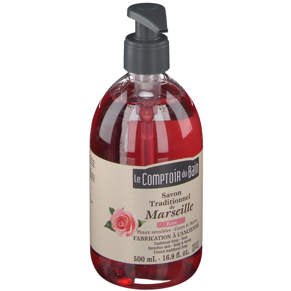 Le Comptoir Du Bain Sapone Tradizionale Di Marsiglia Rosa