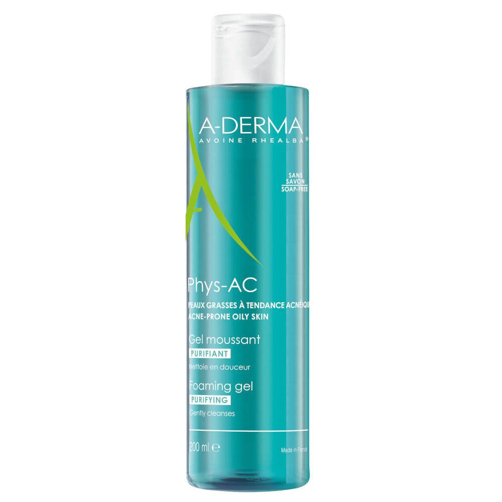 A-Derma Phys-Ac Gel Detergente Schiumoso