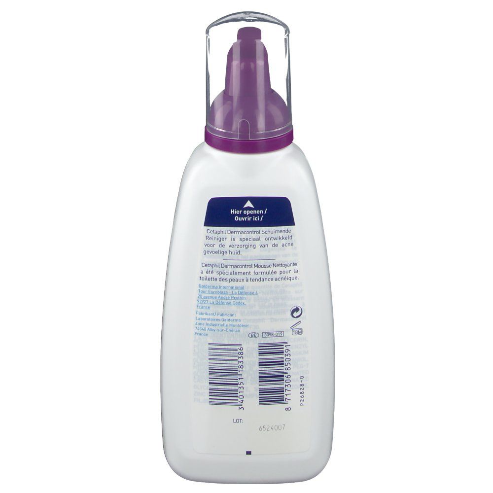 Cetaphil® DermaControl Mousse Detergente