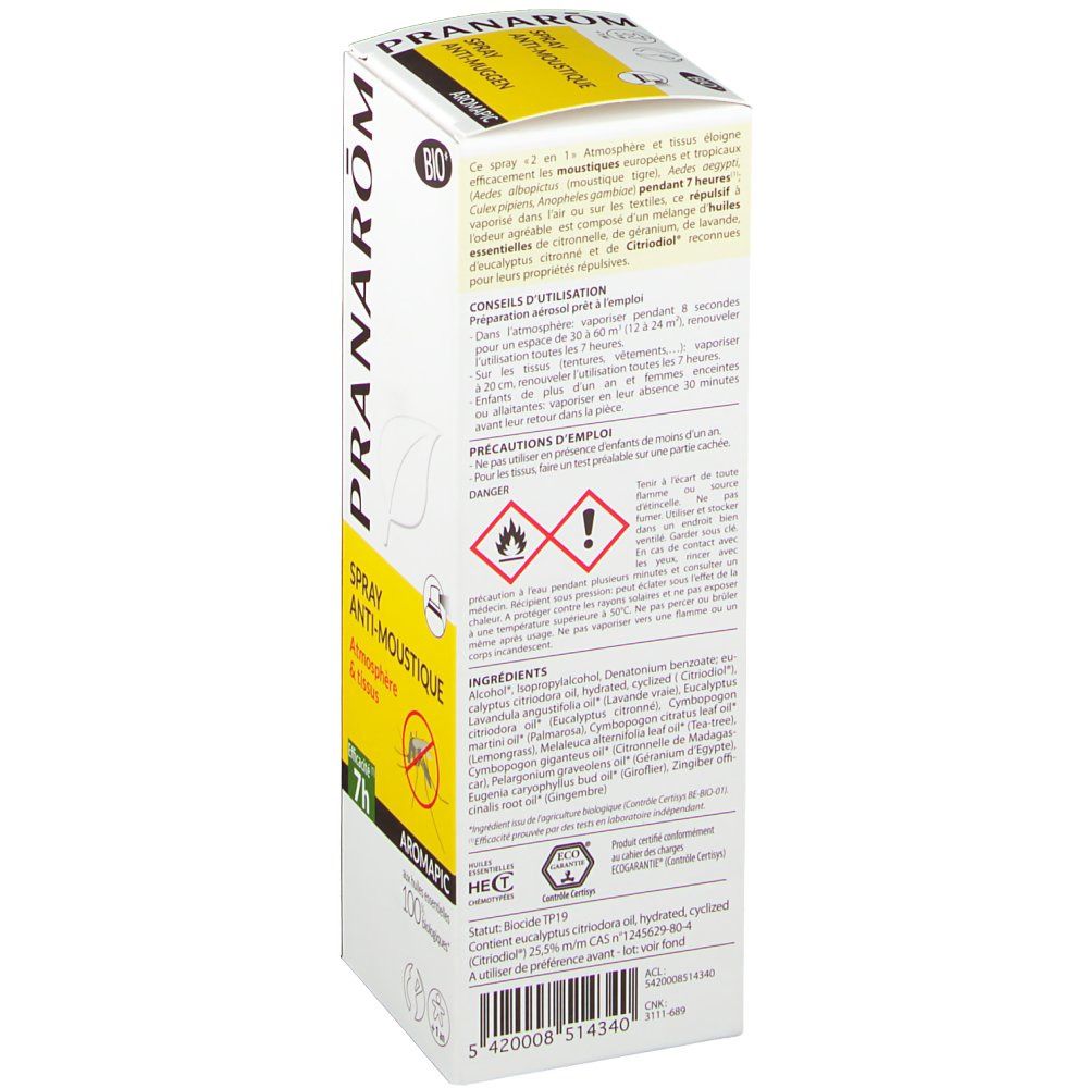 Pranarom Aromapic  Repulsif