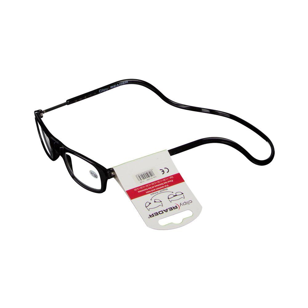 Pharmalens Clipyreader Black +1.50