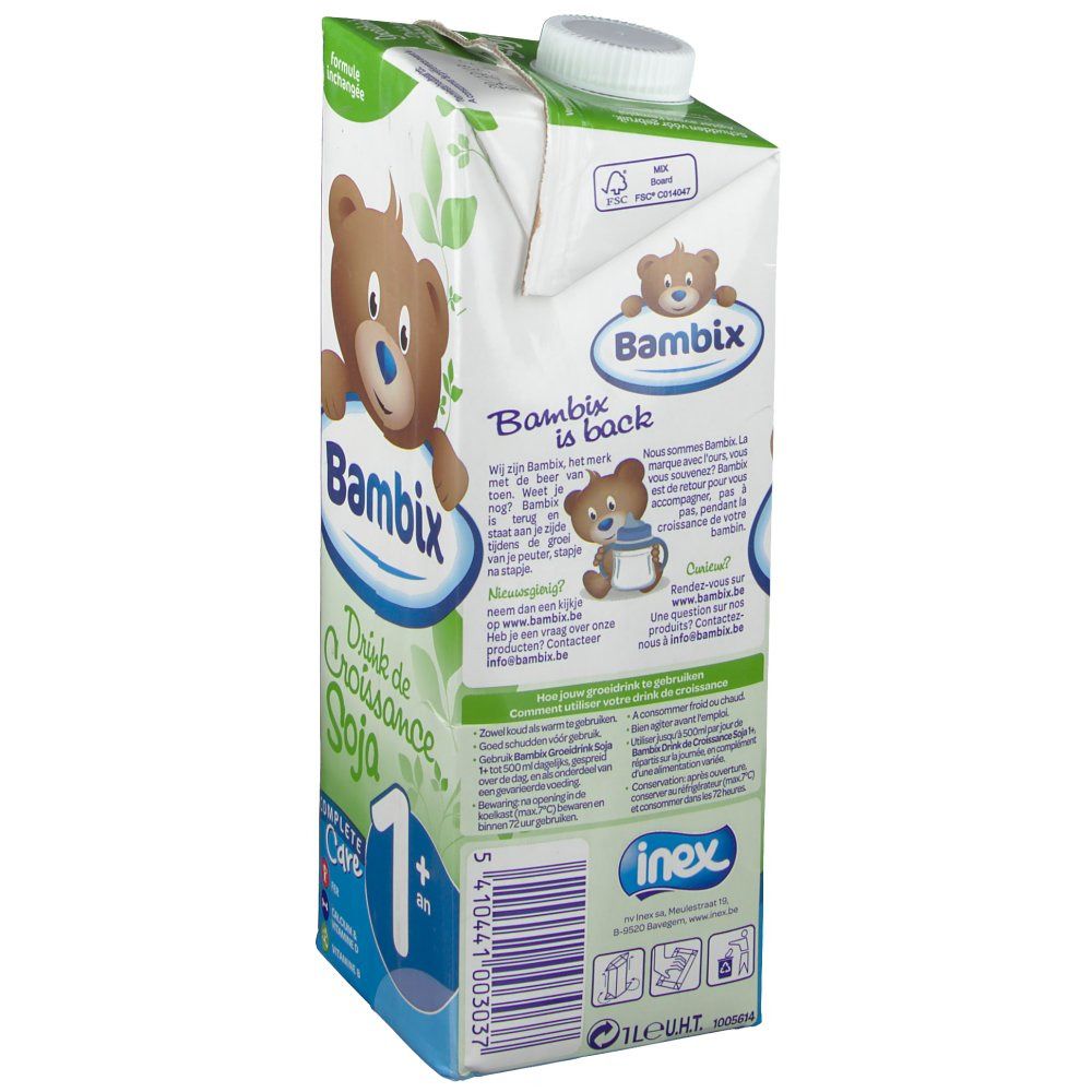 Olvarit Bambix Soja Grow Drink +1