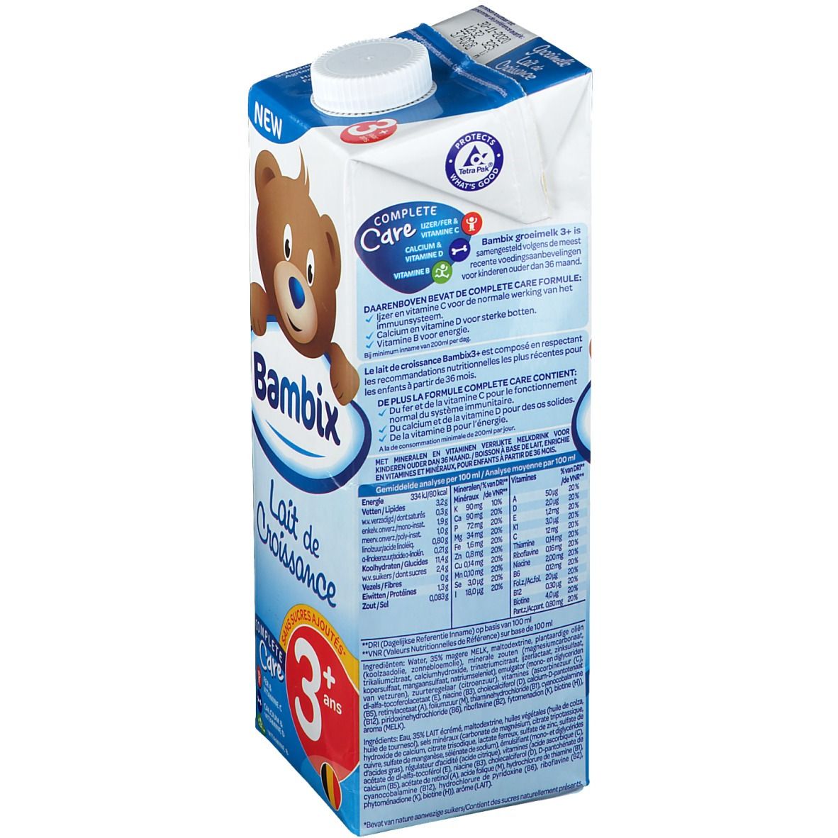 Olvarit Bambix Grow Milk +3