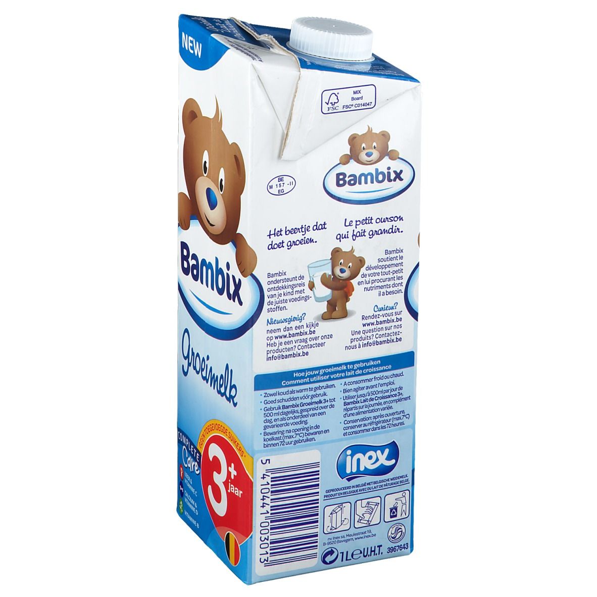 Olvarit Bambix Grow Milk +3