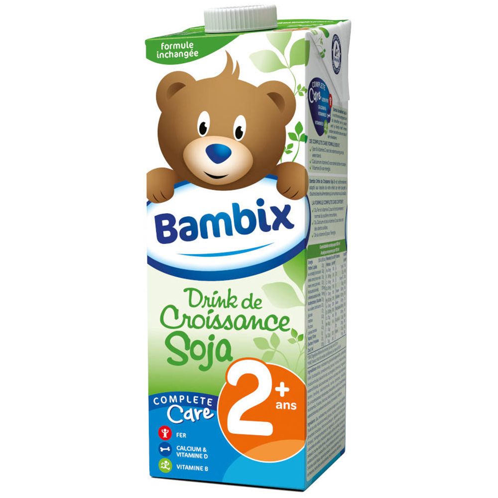 Bambix Bevanda per la Crescita Soja 2+ Anni
