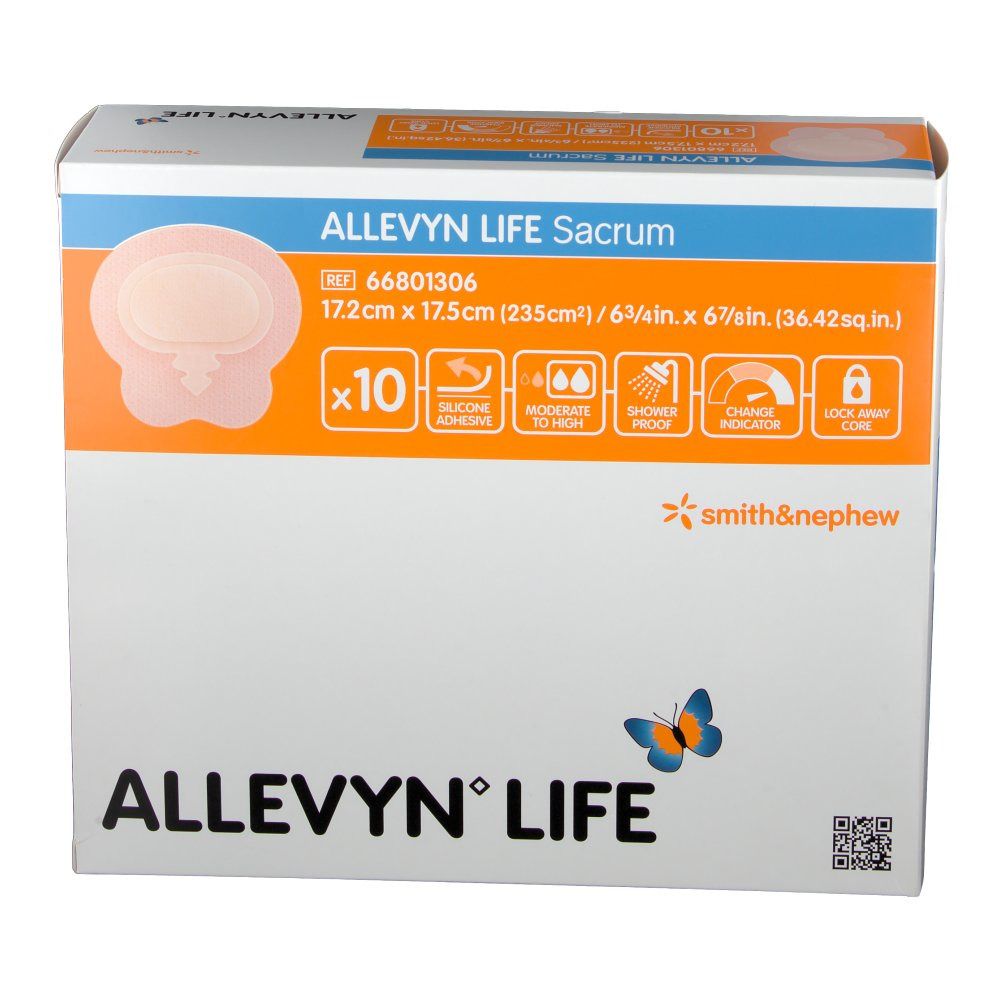 Allevyn Life Sacrum 17,2 cm 17,5 cm