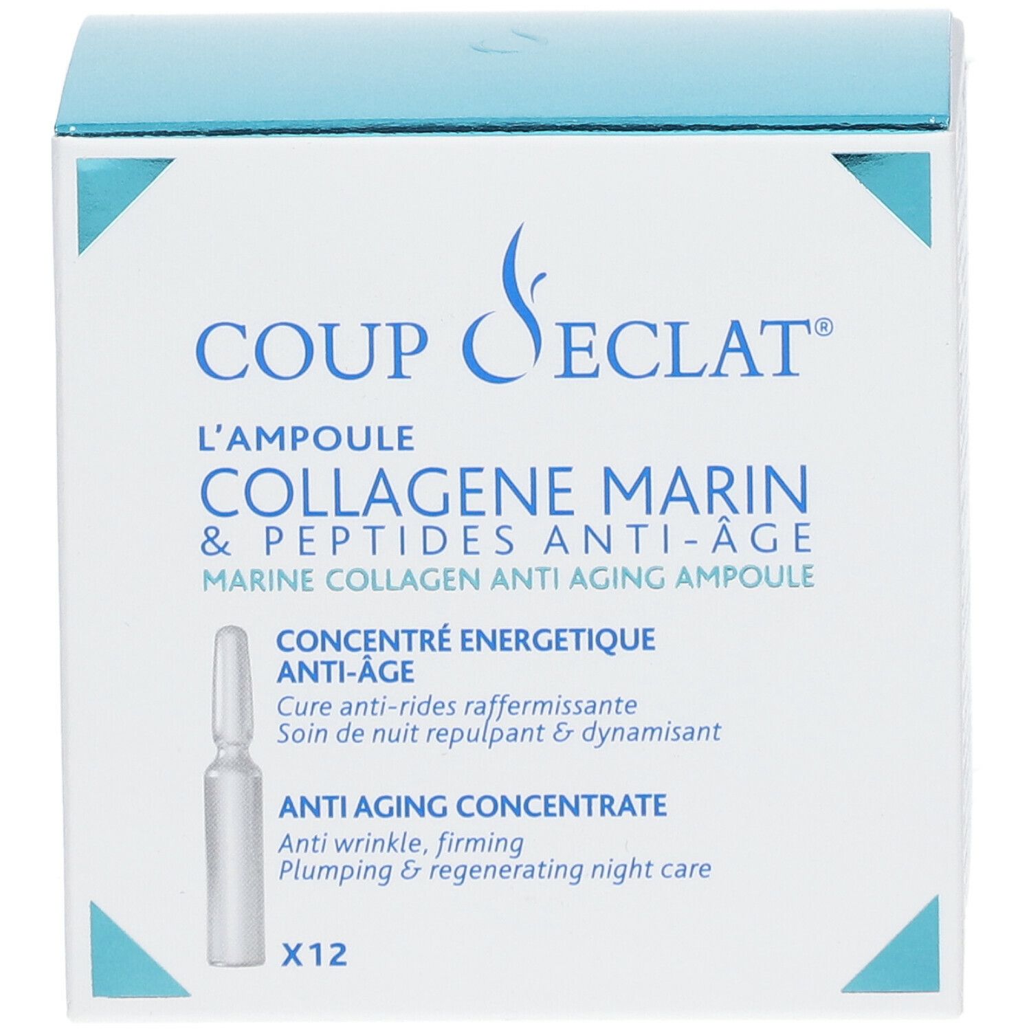 Coup D'Eclat® Concentrato Energetico Anti-Età Fiale al Collagene Marino