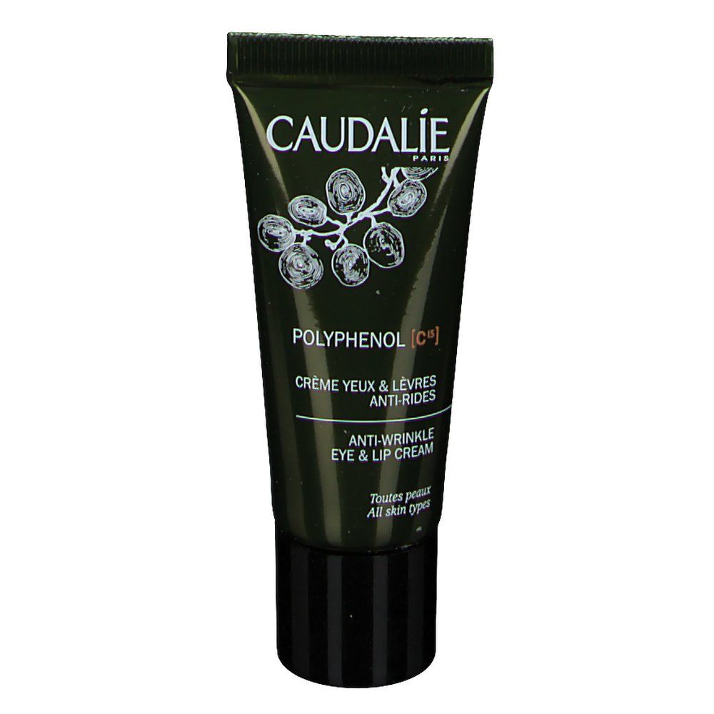 Caudalie Polyphenol C15 Crema Occhi & Labbra Anti-Rughe