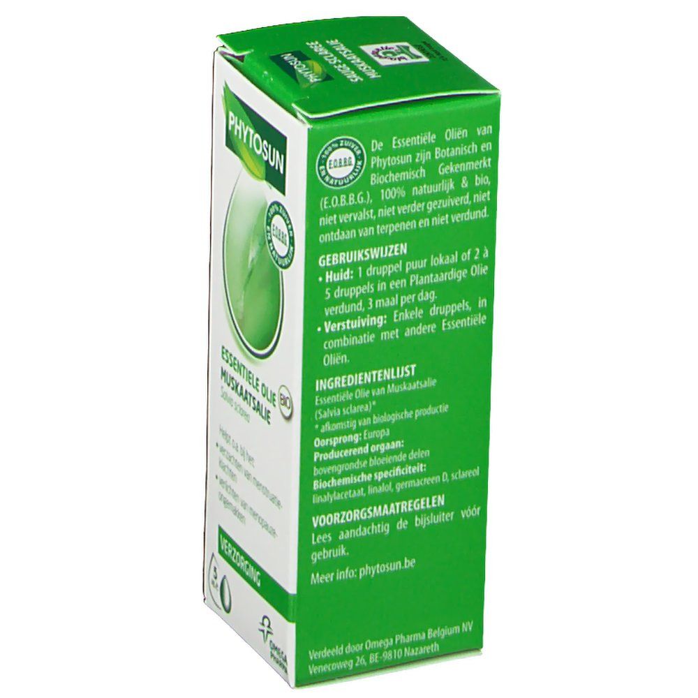 Phytosun Bio Essential Oil Nutmegsage
