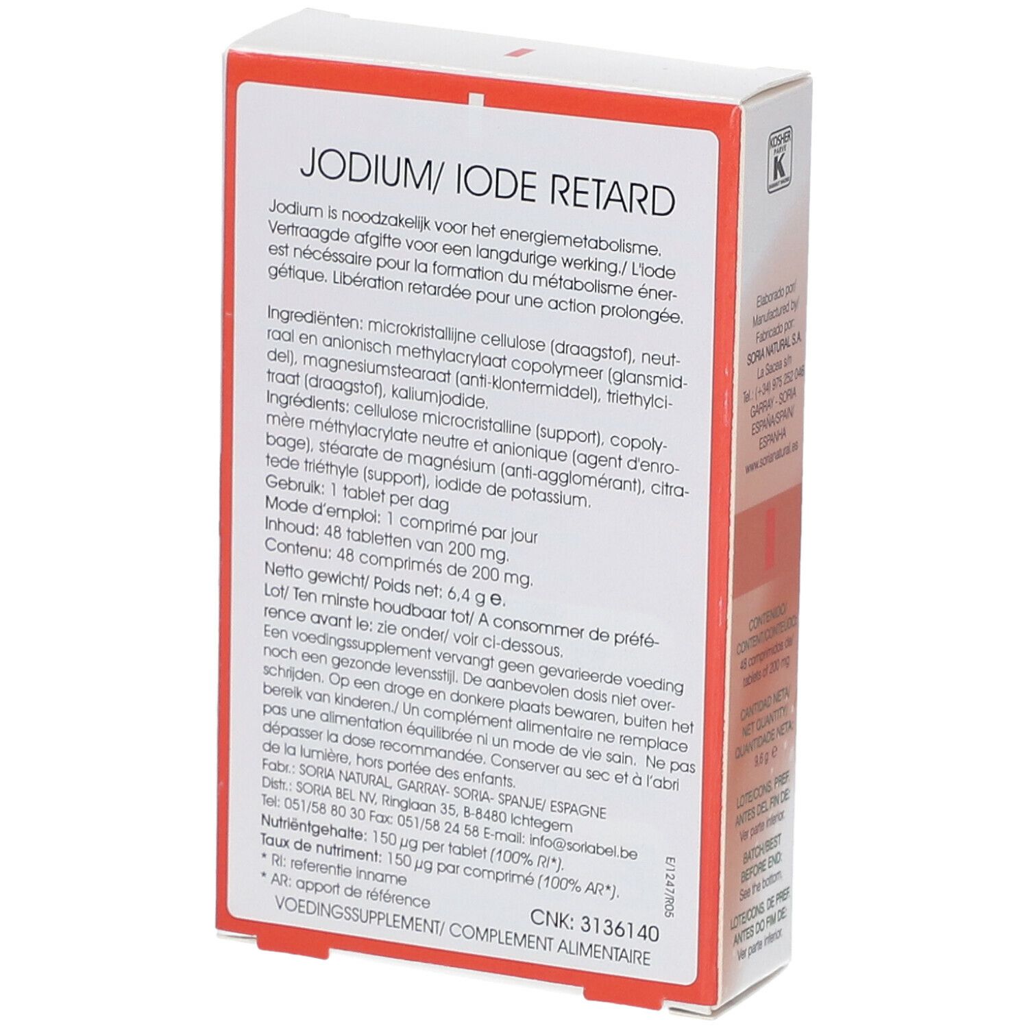 Soria Natural Jodium Retard