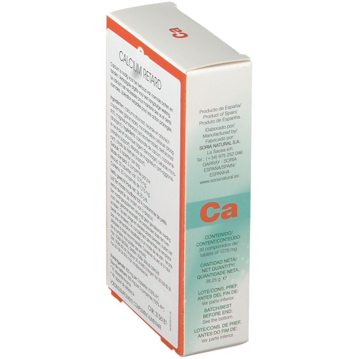 Soria Natural Calcium Retard