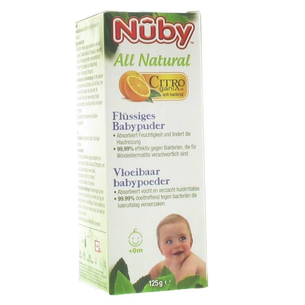 Nuby Citroganix Liquid Baby Powder
