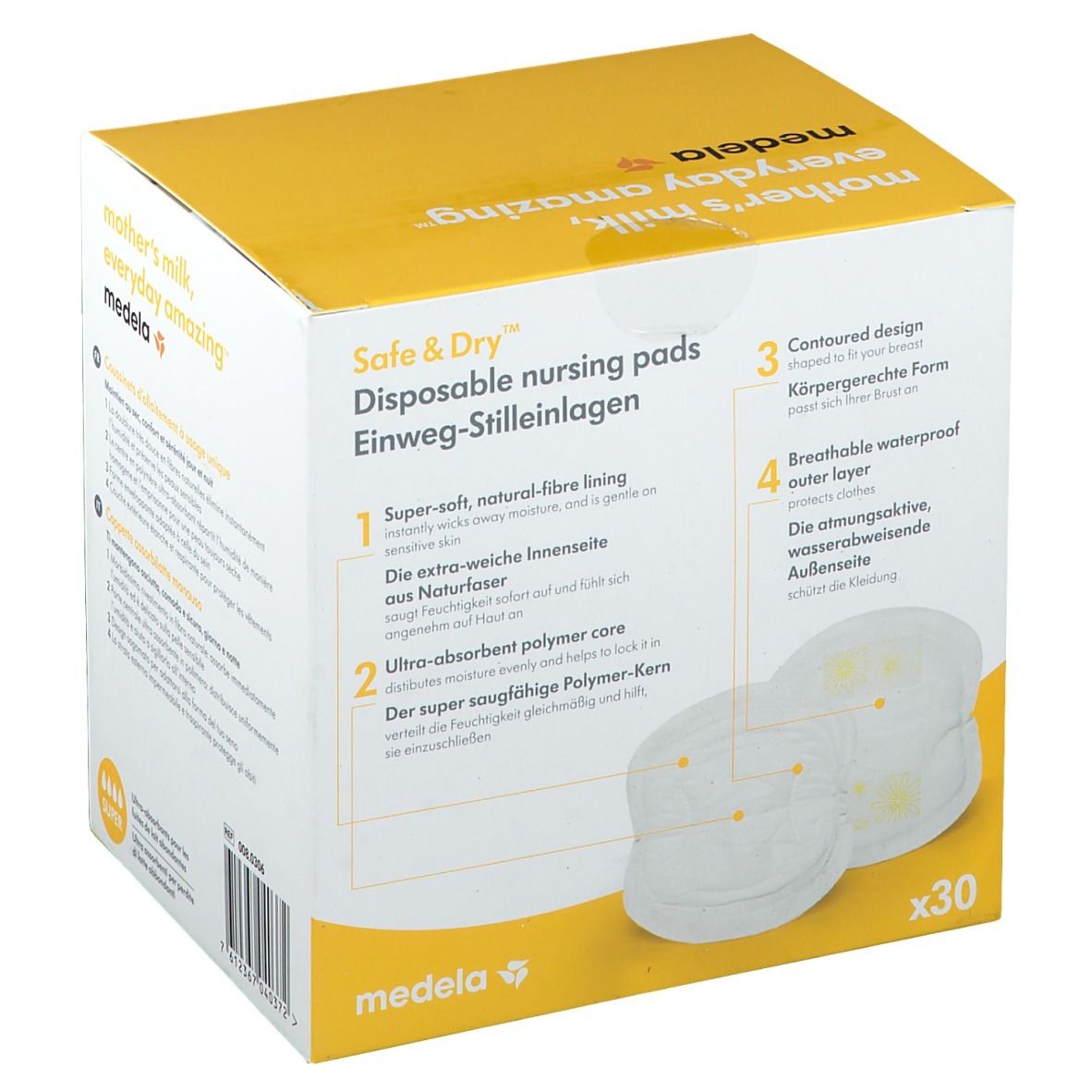 Medela Mammalian Compres Disposable Ref 008.0306