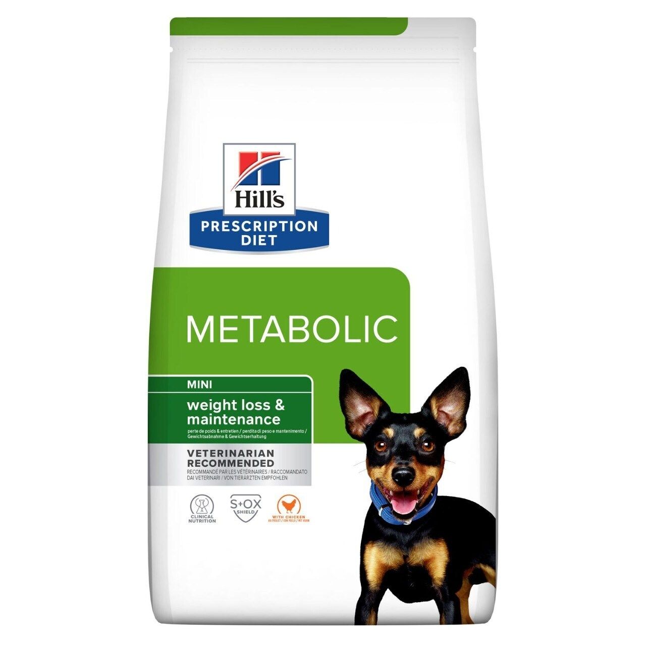 Hill's Prescription Diet Metabolic Alimento per Cani di taglia Mini con Pollo