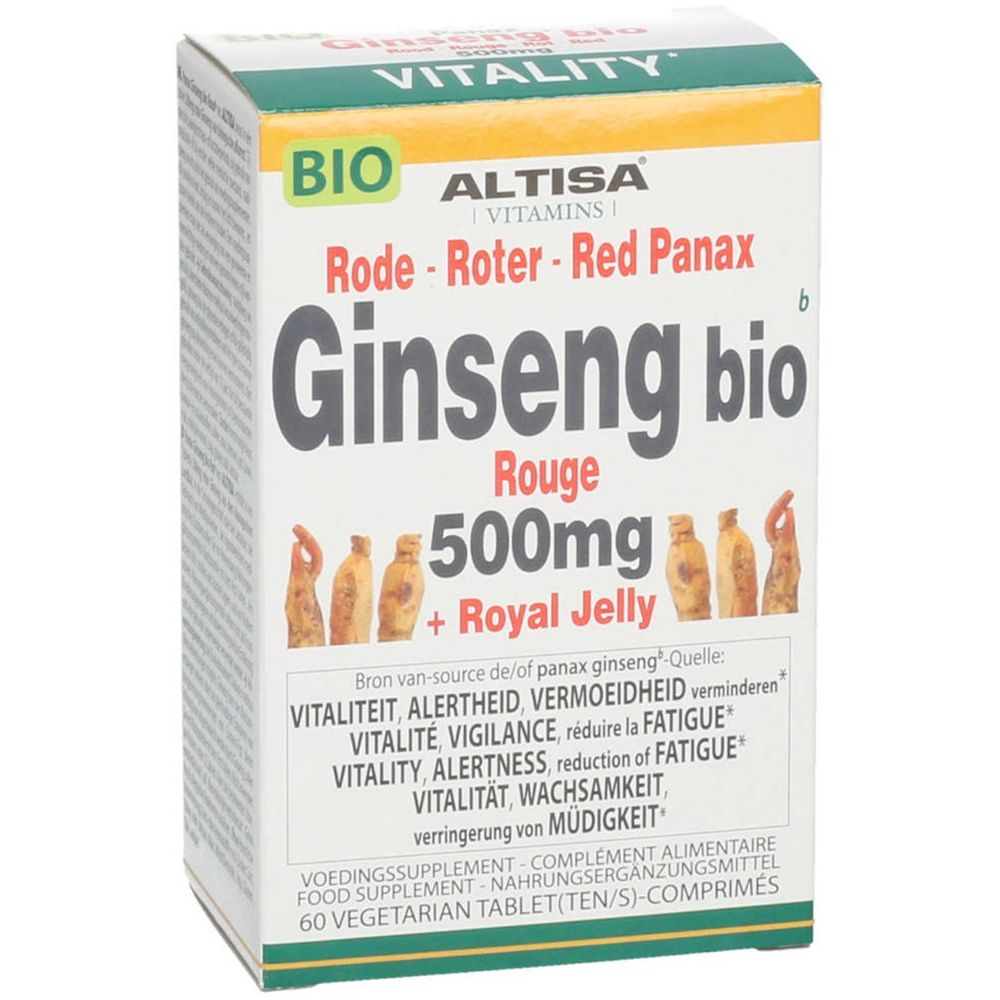 Altisa Panax Ginseng + Royal Jelly Bio