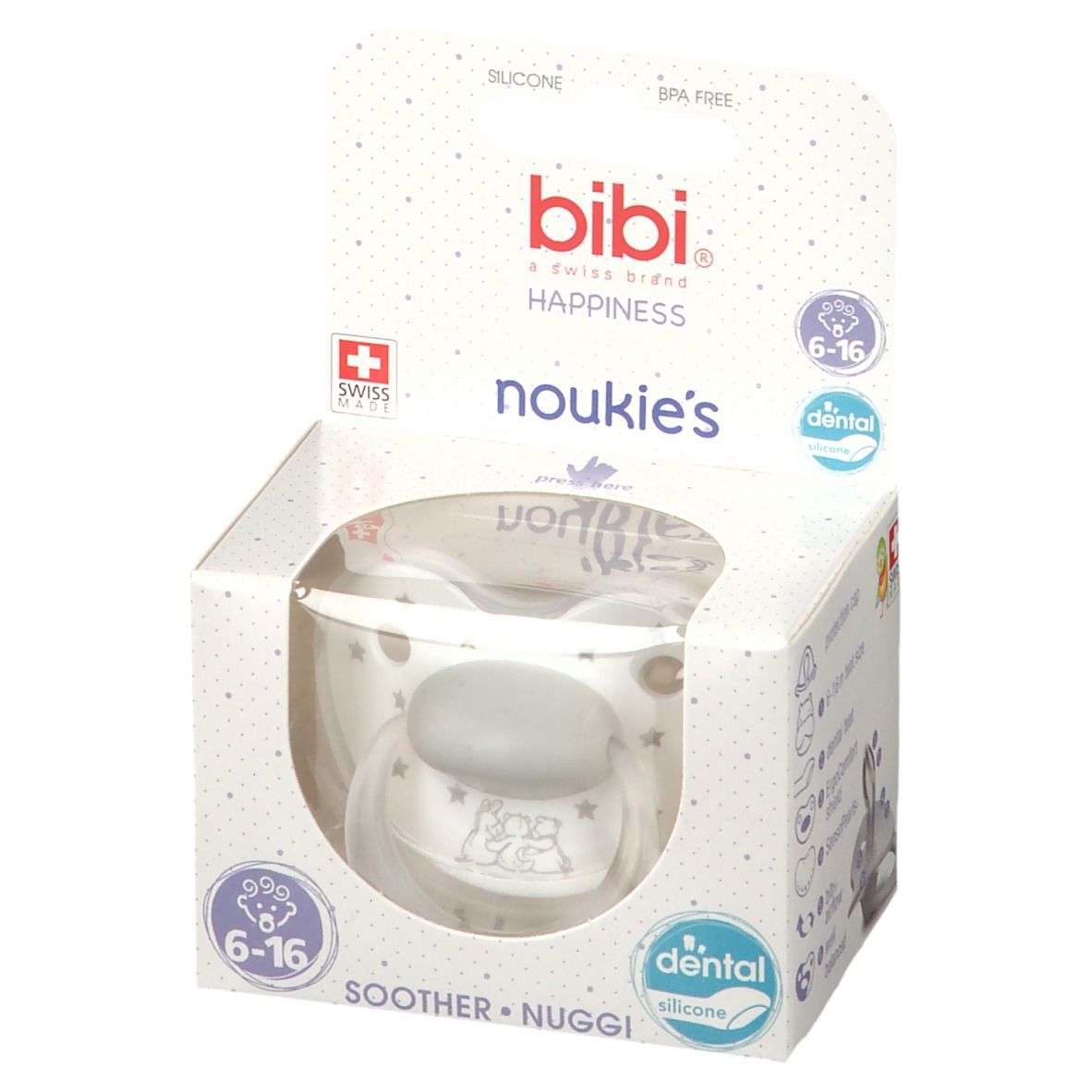 Bibi Dummy Noukie's Stars 6-16 Months