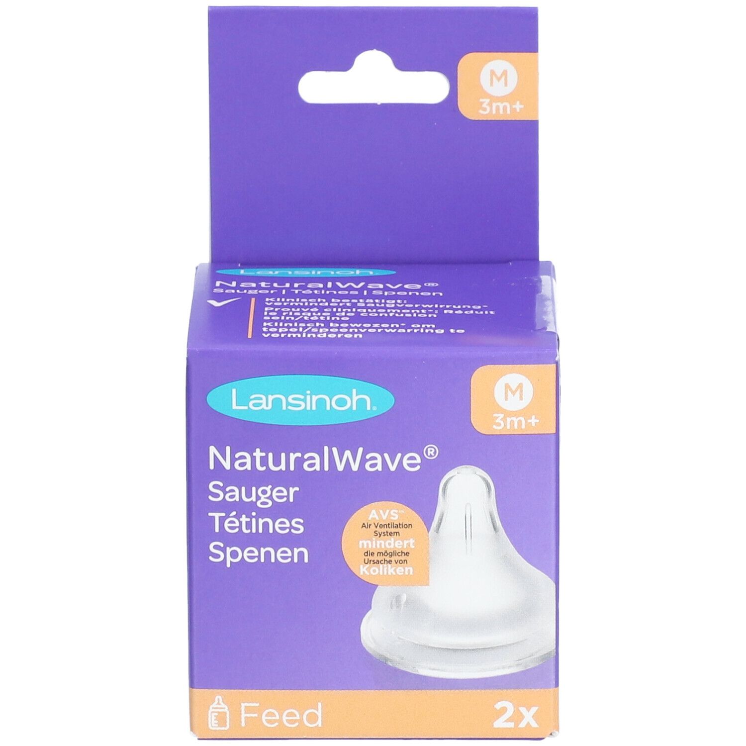 Lansinoh Pacifier Natural Wave Medium