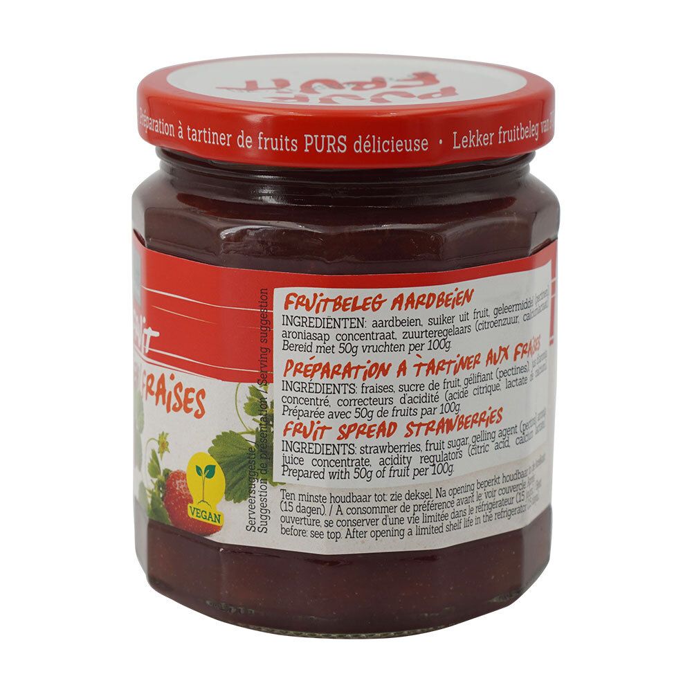 Damhert Puur Fruit Confiture aux fraises